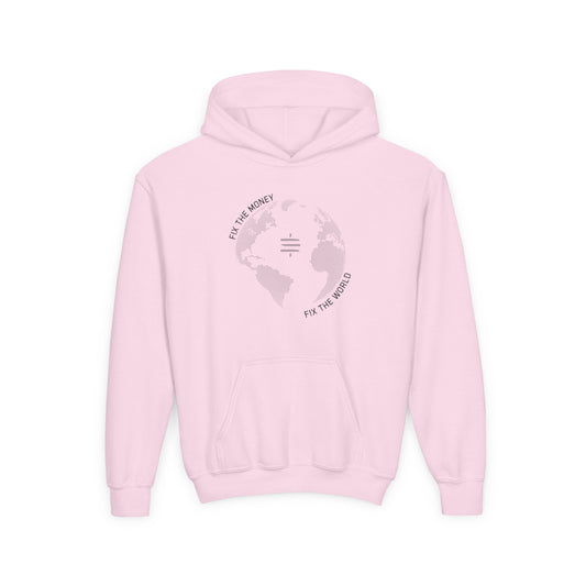 Fix The Money Fix The World Youth Hoodie