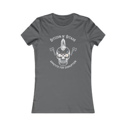 Bitcoin N' Bitaxe Appetite For Disruption Women's T-Shirt