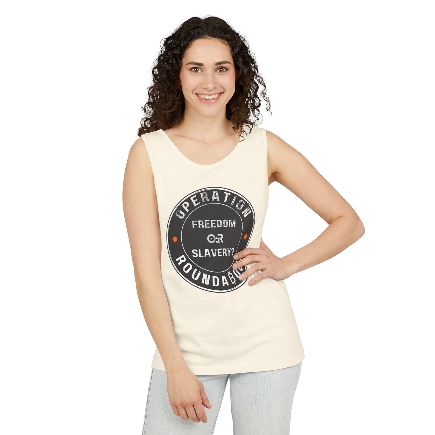 Freedom Or Slavery Operation Roundabout Tank Top