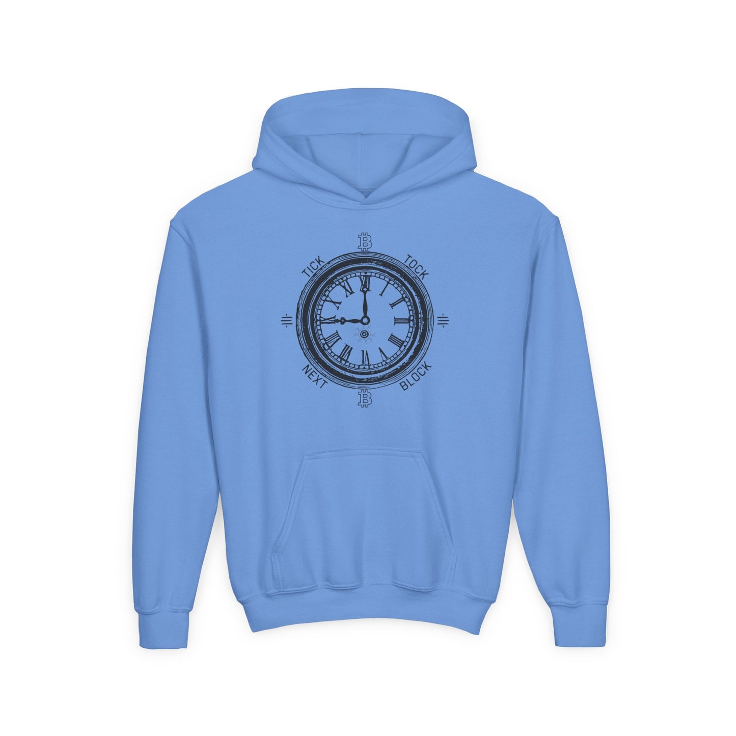 Tick Tock Next Block Youth Hoodie