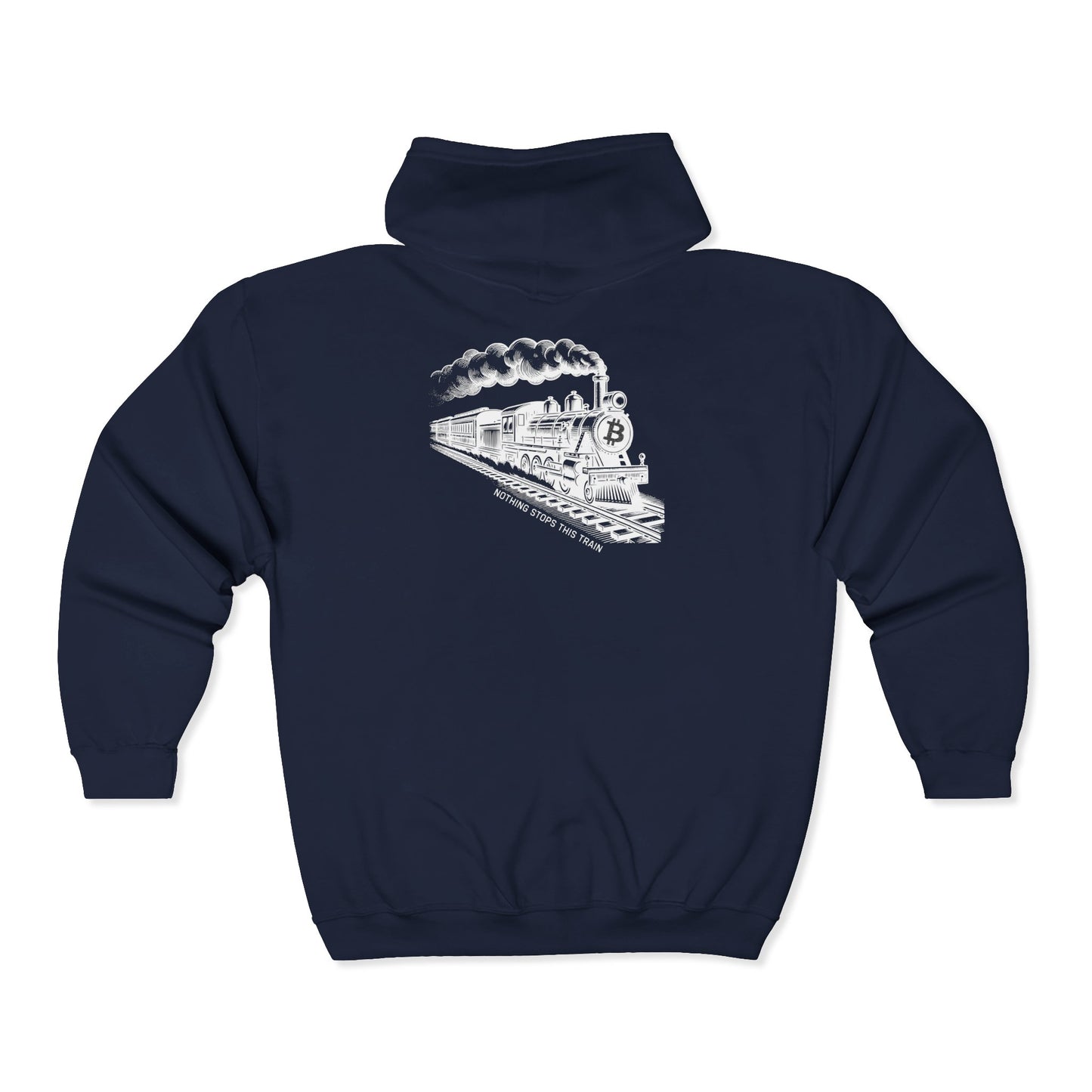 SATS Symbol Nothing Stops This Train Zip Up Hoodie