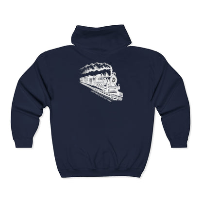 SATS Symbol Nothing Stops This Train Zip Up Hoodie