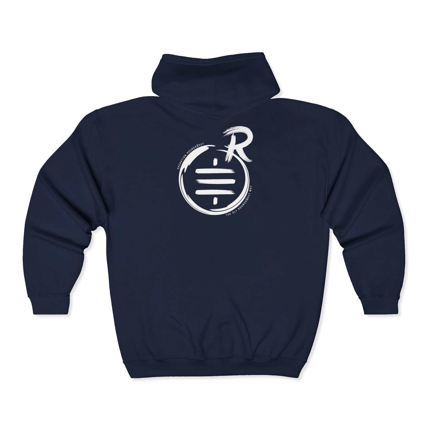 SATS Symbol Operation Roundabout Zip Up Hoodie