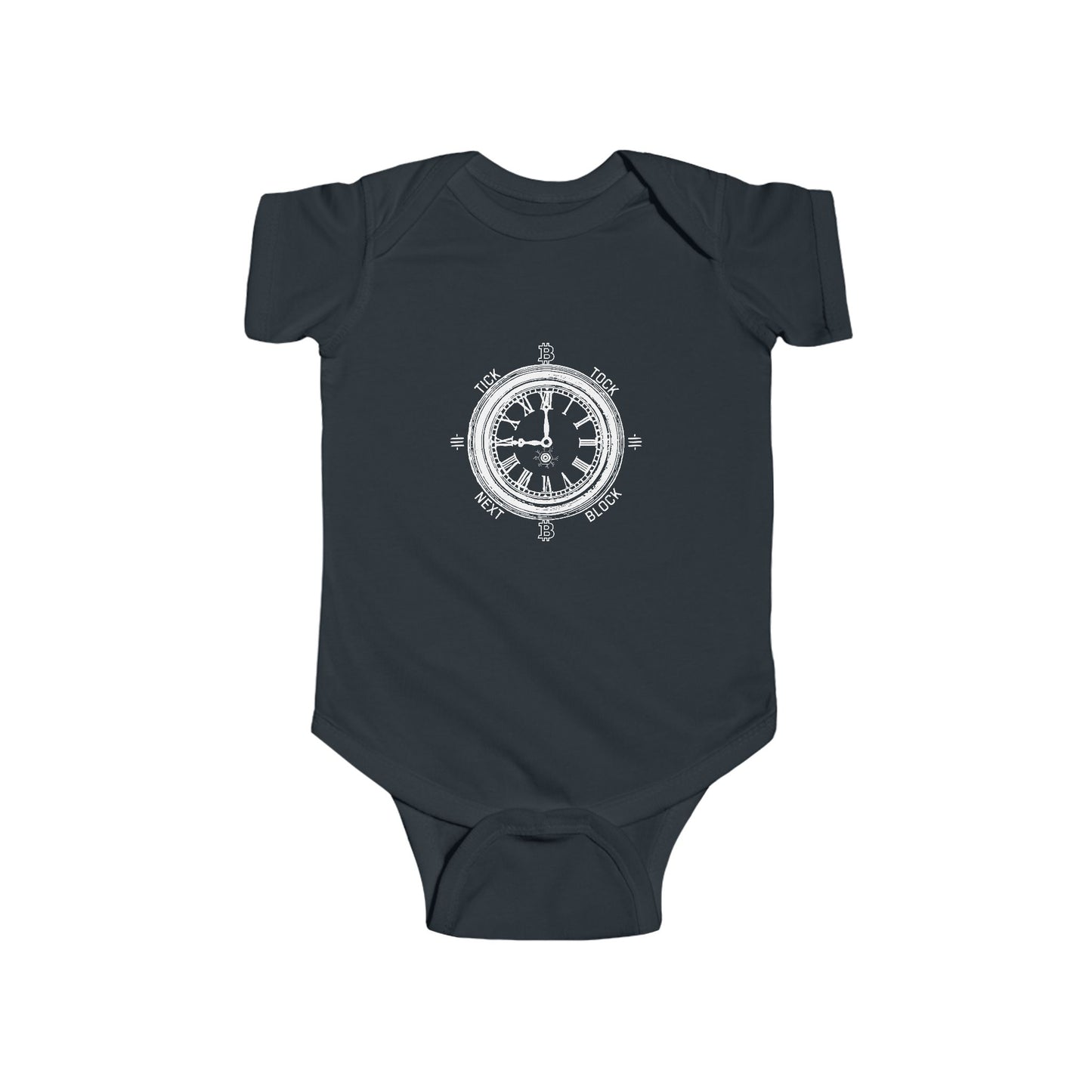 Tick Tock Next Block Infant Onesie