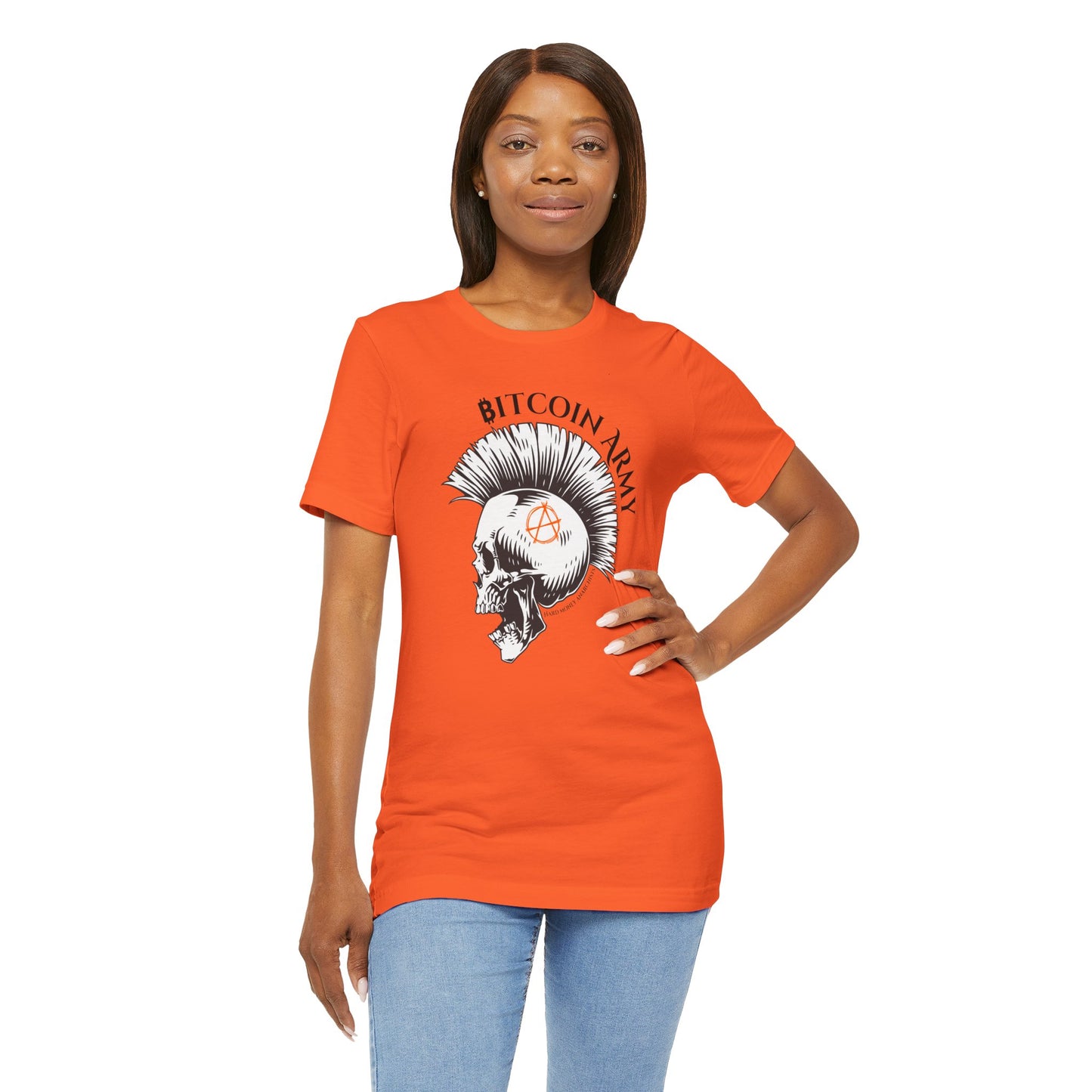 Bitcoin Army Hard Money Anarchists T-Shirt