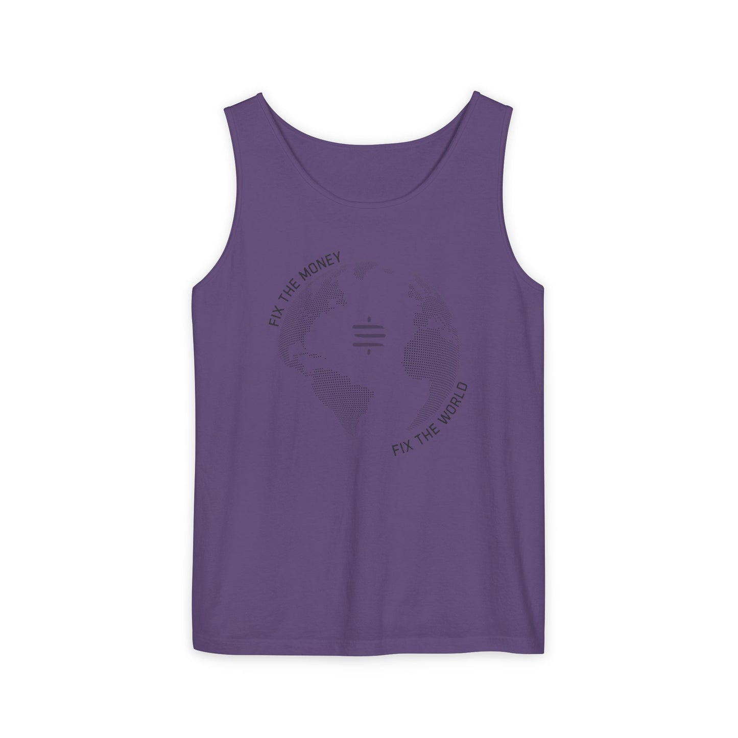 Fix The Money Fix The World Unisex Tank Top