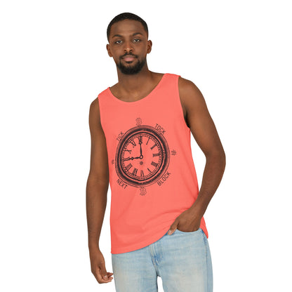 Tick Tock Next Block Unisex Tank Top