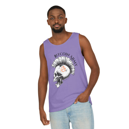 Bitcoin Army Hard Money Anarchists Tank Top