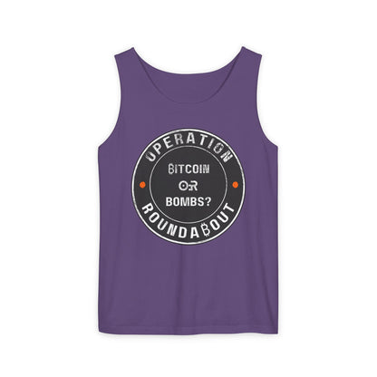 Bitcoin Or Bombs Operation Roundabout Tank Top