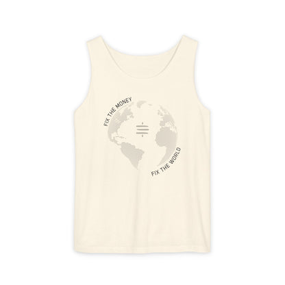 Fix The Money Fix The World Unisex Tank Top