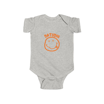 SATS Eyed Satoshi Smiley Infant Onesie