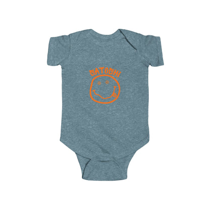 SATS Eyed Satoshi Smiley Infant Onesie