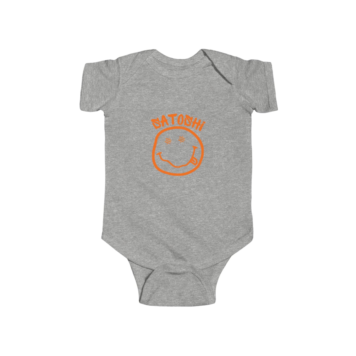 SATS Eyed Satoshi Smiley Infant Onesie