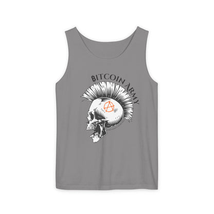 Bitcoin Army Hard Money Anarchists Tank Top