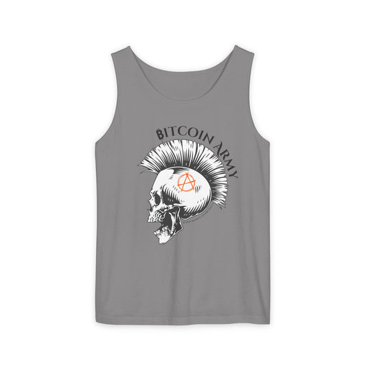 Bitcoin Army Hard Money Anarchists Tank Top