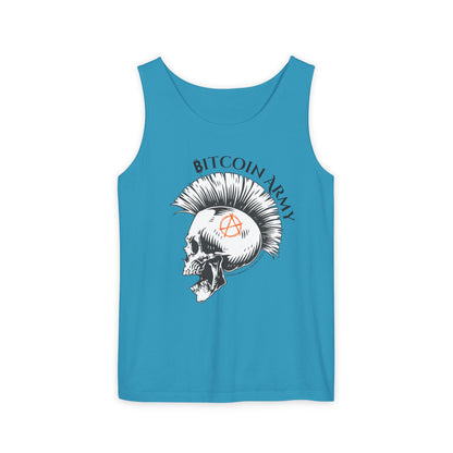Bitcoin Army Hard Money Anarchists Tank Top