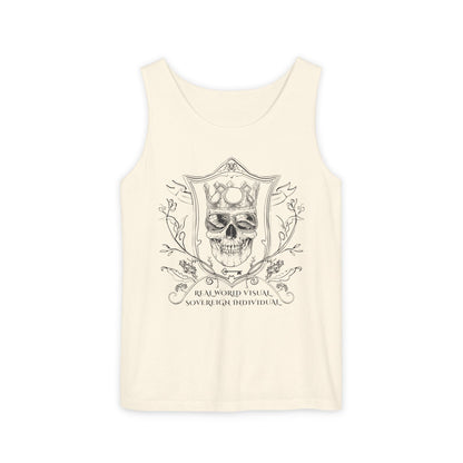 Sovereign Individual Skull Unisex Tank Top