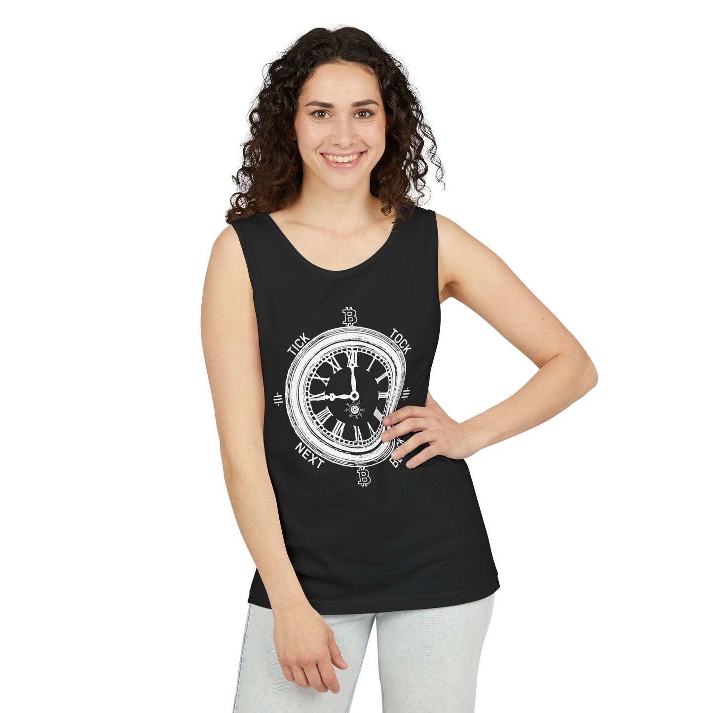 Tick Tock Next Block Unisex Tank Top