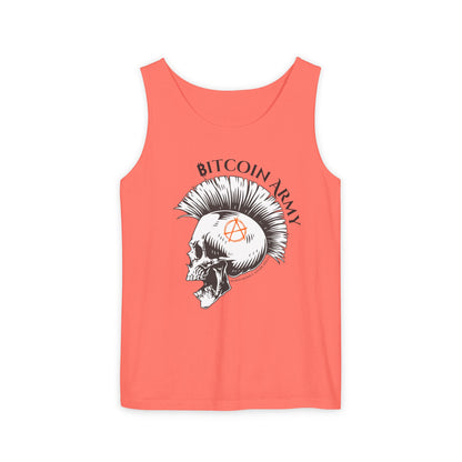 Bitcoin Army Hard Money Anarchists Tank Top