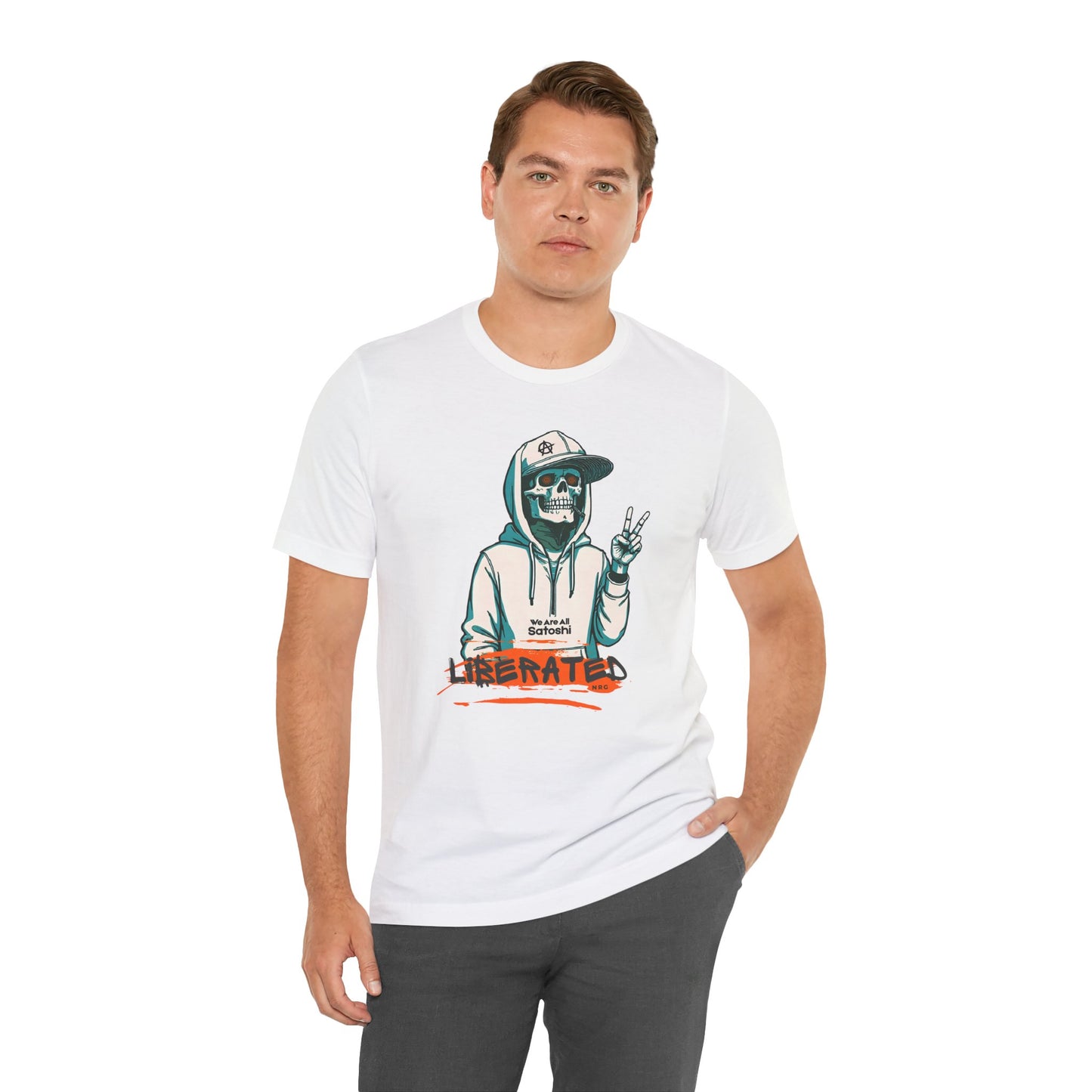 We Are All Satoshi Liberated NRG T-Shirt