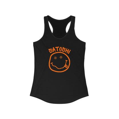 SATS Eyed Satoshi Smiley Women's Racerback Tank