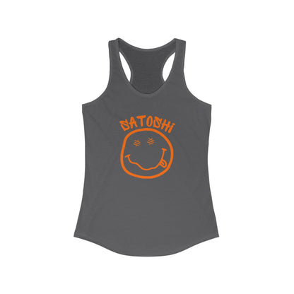 SATS Eyed Satoshi Smiley Women's Racerback Tank