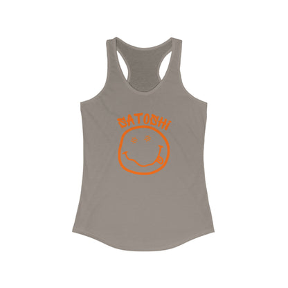 SATS Eyed Satoshi Smiley Women's Racerback Tank