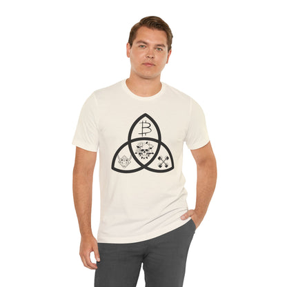 Beef Barbells Bitcoin Trifecta T-Shirt