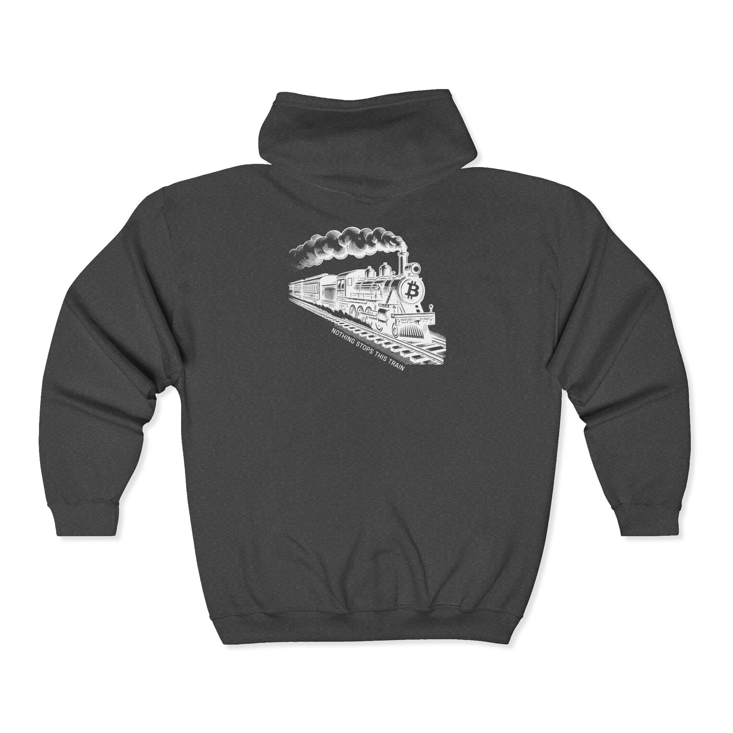 SATS Symbol Nothing Stops This Train Zip Up Hoodie