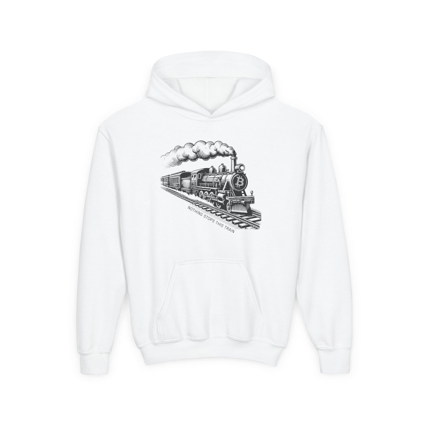 Nothing Stops This Train Youth Hoodie