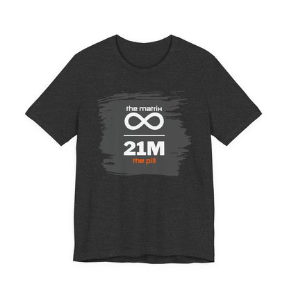 Fiat Matrix Bitcoin Orange Pill T-Shirt