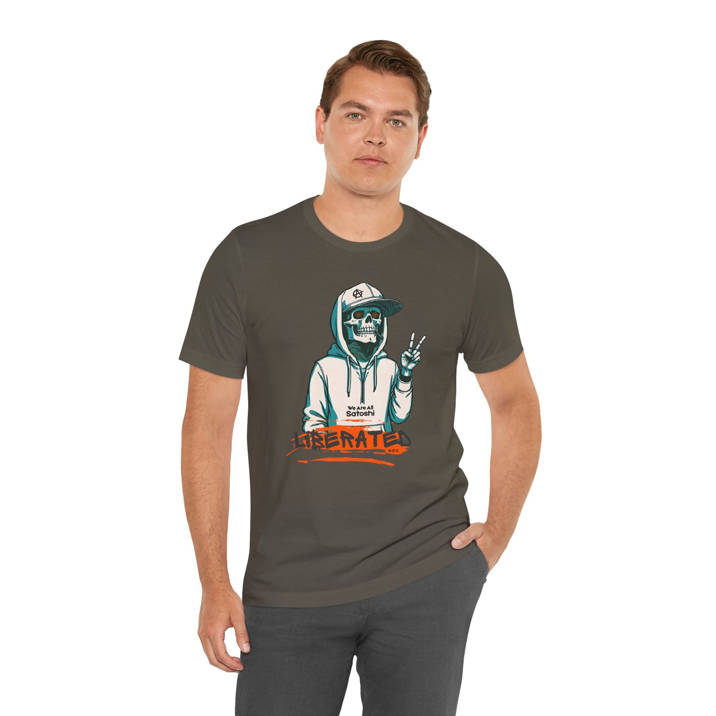 We Are All Satoshi Liberated NRG T-Shirt