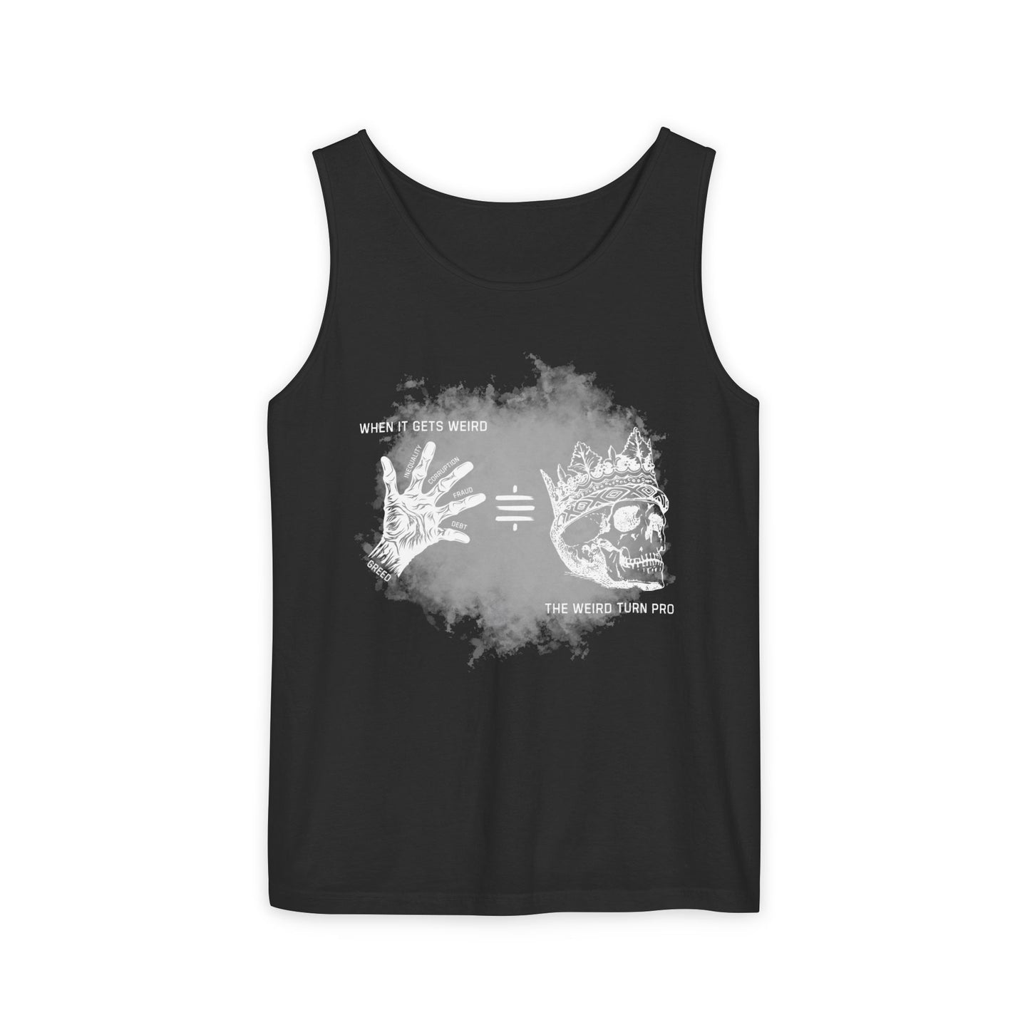 Weird Turn Pro Hand & Skull Unisex Tank Top